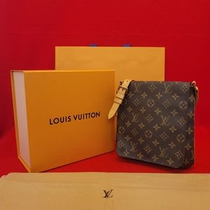 100% Auth Louis Vuitton Musette Salsa